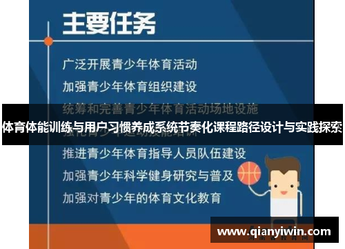 体育体能训练与用户习惯养成系统节奏化课程路径设计与实践探索
